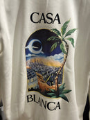 Moletom Casablanca Night Window Branca - Pronta Entrega