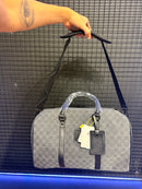 Bolsa Air Jordan Monogram Duffle Bag Grey - Pronta Entrega