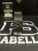 Cinto Louis Vuitton Initiales Black Logo Preto/Gold 110 CM  - Pronta Entrega