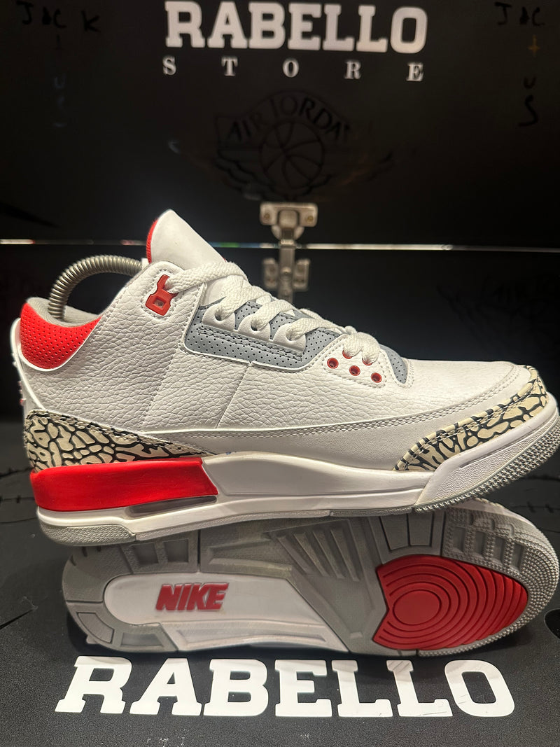 Tênis Nike Air Jordan 3 Fire Red - Pronta Entrega