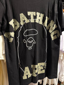 Camiseta BAPE Abathing Ape Logo Preta - Pronta Entrega