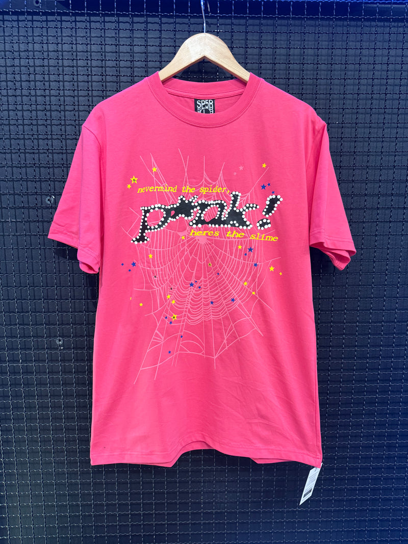Camiseta Sp5der Pink - Pronta Entrega