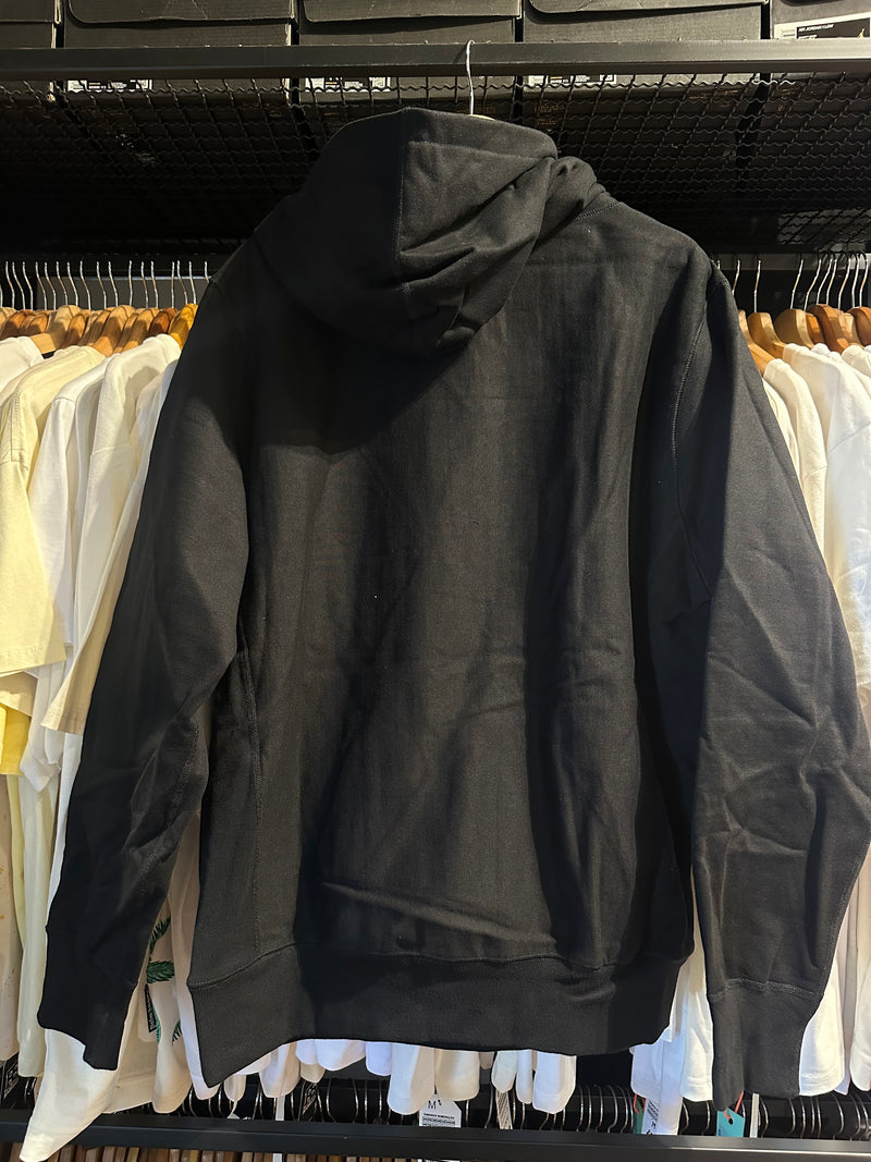 Moletom Supreme Box Logo com Capuz Preto - Pronta Entrega