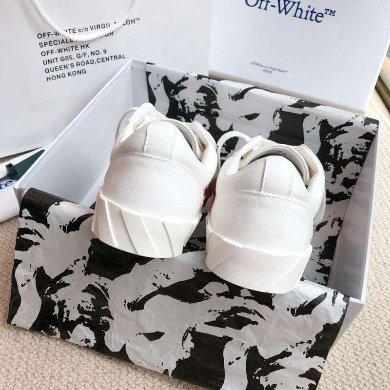 Tênis Off-White Vulcanized Low Canvas White - ENCOMENDA