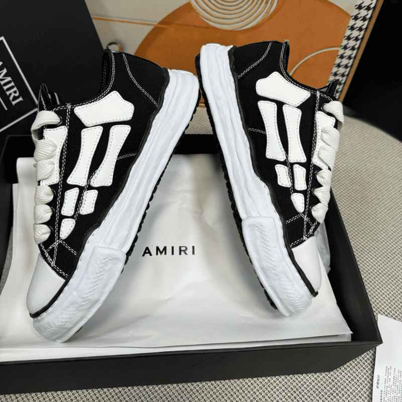 Amiri Bones x Maison Mihara Yasuhiro Black - ENCOMENDA