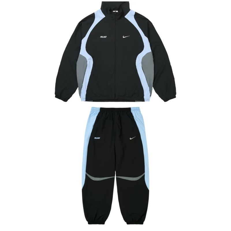 Conjunto Palace x Nike Track Black - Encomenda