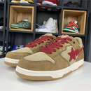 A Bathing Ape Sk8 Sta Wheat "Red"  - Encomenda
