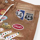 Bermuda Vale Lives Forever Brown 1980s Red Wash - Encomenda