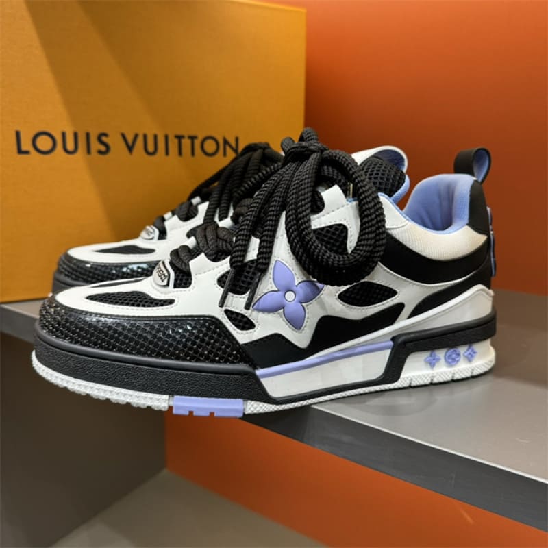 Louis Vuitton LV Skate Black White Light Blue - Encomenda