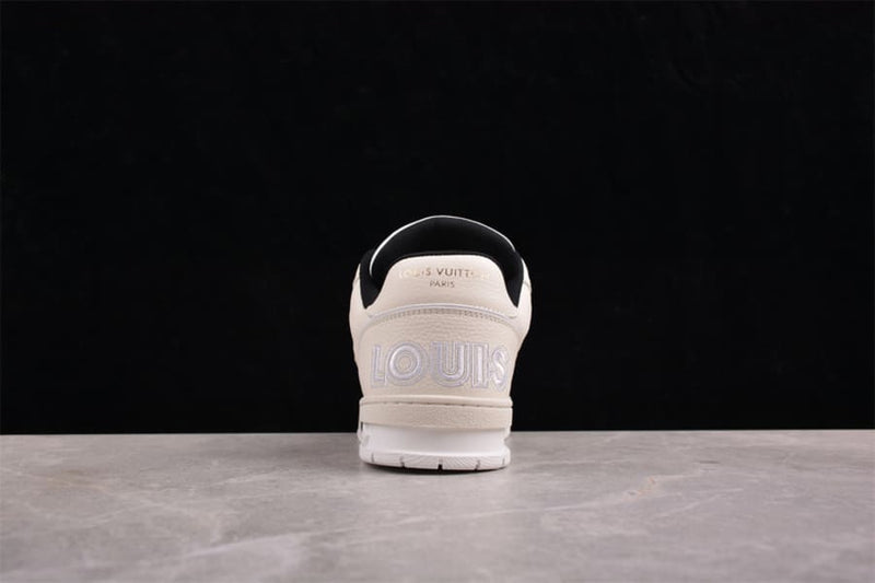 Louis Vuitton Trainer Black White Cream - Encomenda