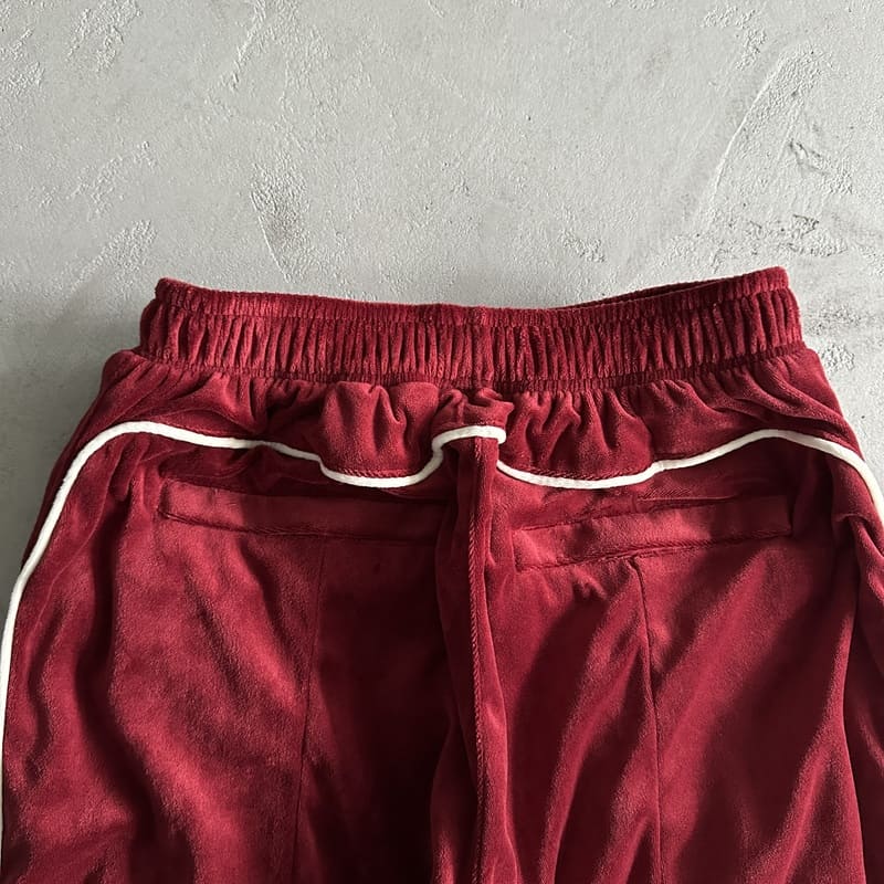 Calça Veludo Corteiz Vermelha - Encomenda