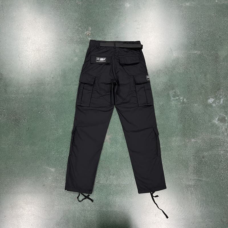 Calça Corteiz Guerillaz Cargo Black Logo - Encomenda