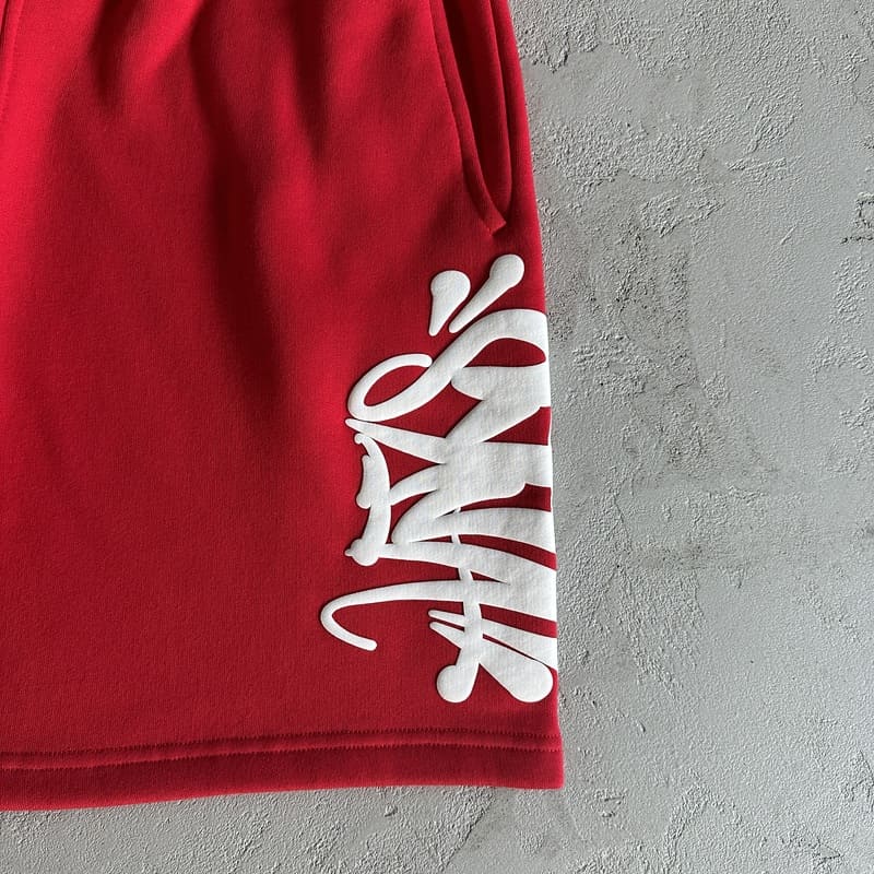 Conjunto Team Syna Hood Twinset Red - Encomenda