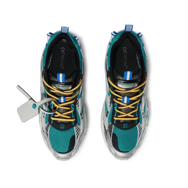 Off-White Be Right Back Silver Teal