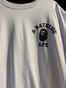 Camiseta BAPE ‘Apes Together Strong’ Branca - Pronta Entrega