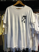 Camiseta OFF WHITE BASIC Branco - Pronta Entrega