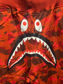 Short Bape Shark Red Camo - Pronta Entrega