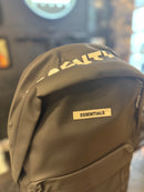 Mochila Essentials Couro Preto Mini Logo - Pronta Entrega