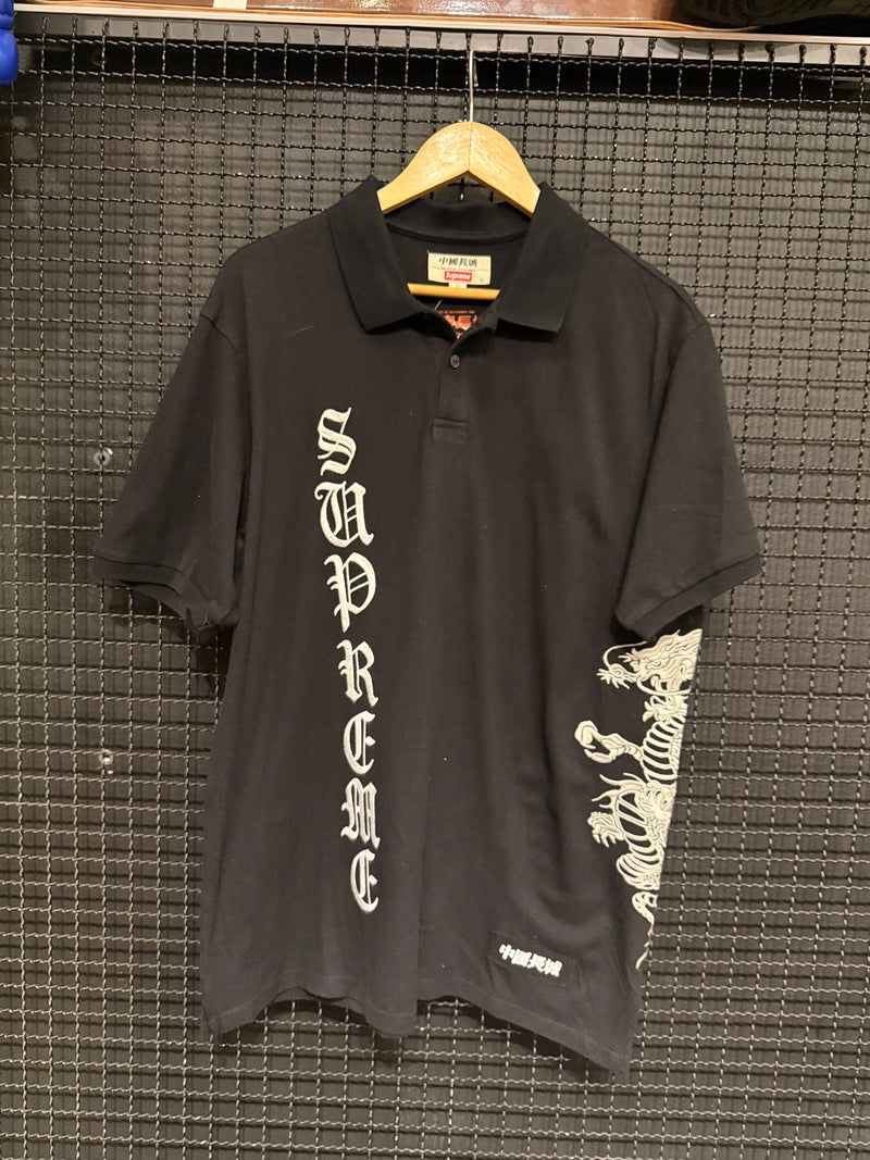 Camiseta Supreme “The Great China Wall” Black - Pronta Entrega