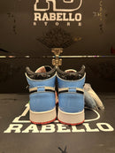 Tênis Air Jordan 1 High Fearless UNC Chicago - Pronta Entrega