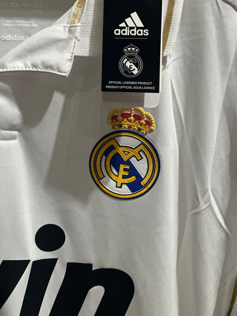 Camisa Vintage Adidas Real Madrid Season 11/12 Gold/White Cristiano Ronaldo