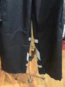 Calça Sarja Minus Two Preta Logo Cinza - Pronta Entrega