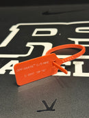 Lacre Zip Tie Off-White 2017 Vermelho Red (AJ1) - Pronta Entrega