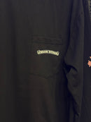 Chrome Hearts x Comme des Garçons MultiColor Cruz Cross Long Sleeve Black - Pronta Entrega