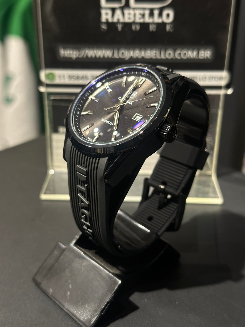 Relógio Tag Heuer Black Fundo Preto - Pronta Entrega