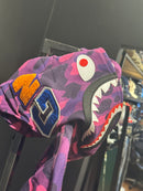 Jaqueta Bape Shark Camo Pink Dual Hoodie Full Zip - Pronta Entrega