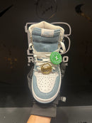 Tênis Nike Air Jordan 1 High Feminino "Denim" Jeans Azul - Pronta Entrega