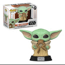 Funko Pop! Star Wars Baby Yoda With Frog Figure