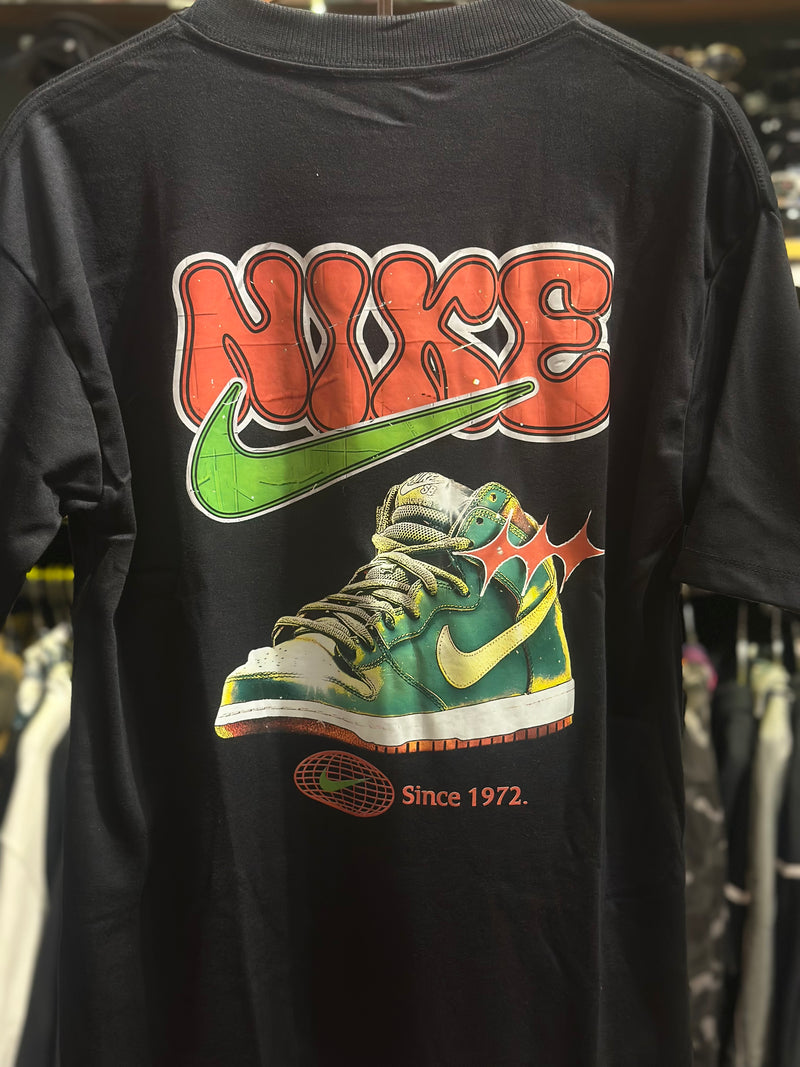 Camiseta Nike Swoosh Jordan Preta - Pronta Entregar