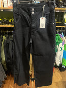 Calça Feminina Sarja Preta - Pronta Entrega