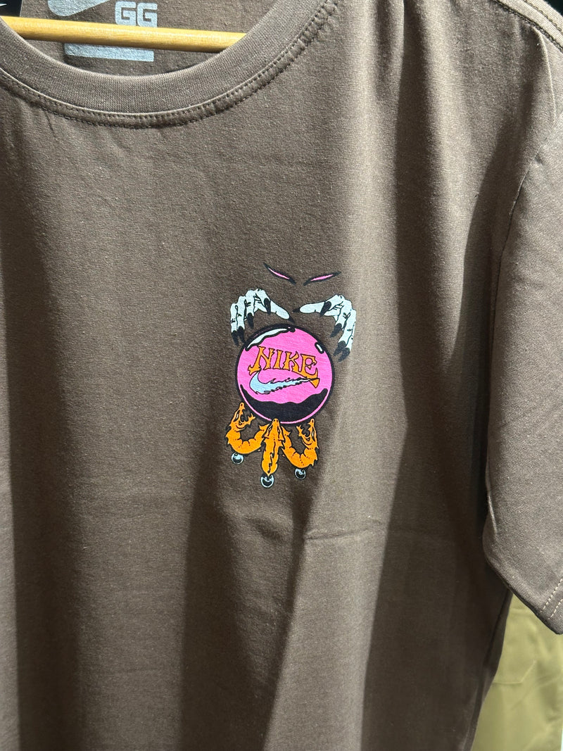 Camisa Nike Cotton Fantasy Marrom - Pronta Entrega