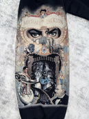 Moletom Michael Jackson x Supreme Dangerous Jaqueta Zip Up Black FW25-W18 - Encomenda