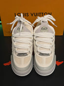 Tênis Louis Vuitton Skate White Grey - Pronta Entrega