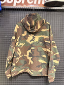 Supreme®/b.b. Simon® Zip Up Hooded Sweatshirt Woodland Camo - Pronta Entrega