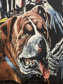 Camiseta Valley Skeleton And Dog Black - Pronta Entrega