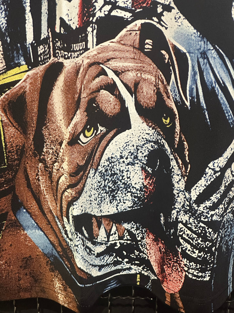 Camiseta Valley Skeleton And Dog Black - Pronta Entrega