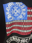 Jaqueta Chrome Hearts × Vintage Chrome Hearts American Flag Scroll Thermal Zip Up