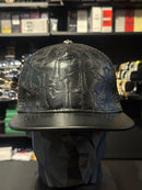 Boné Chrome Hearts Leather Cross Patch Trucker - Pronta Entrega