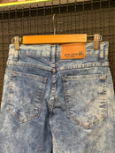 Calça John & John Jeans Marinho Destonado - Pronta Entrega