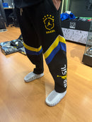 Conjunto Tracksuit Jordan Brasil Preto Amarelo 2026/27 - Pronta Entrega
