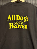 Camiseta Supreme All Dogs Go To Heaven Black - Pronta Entrega