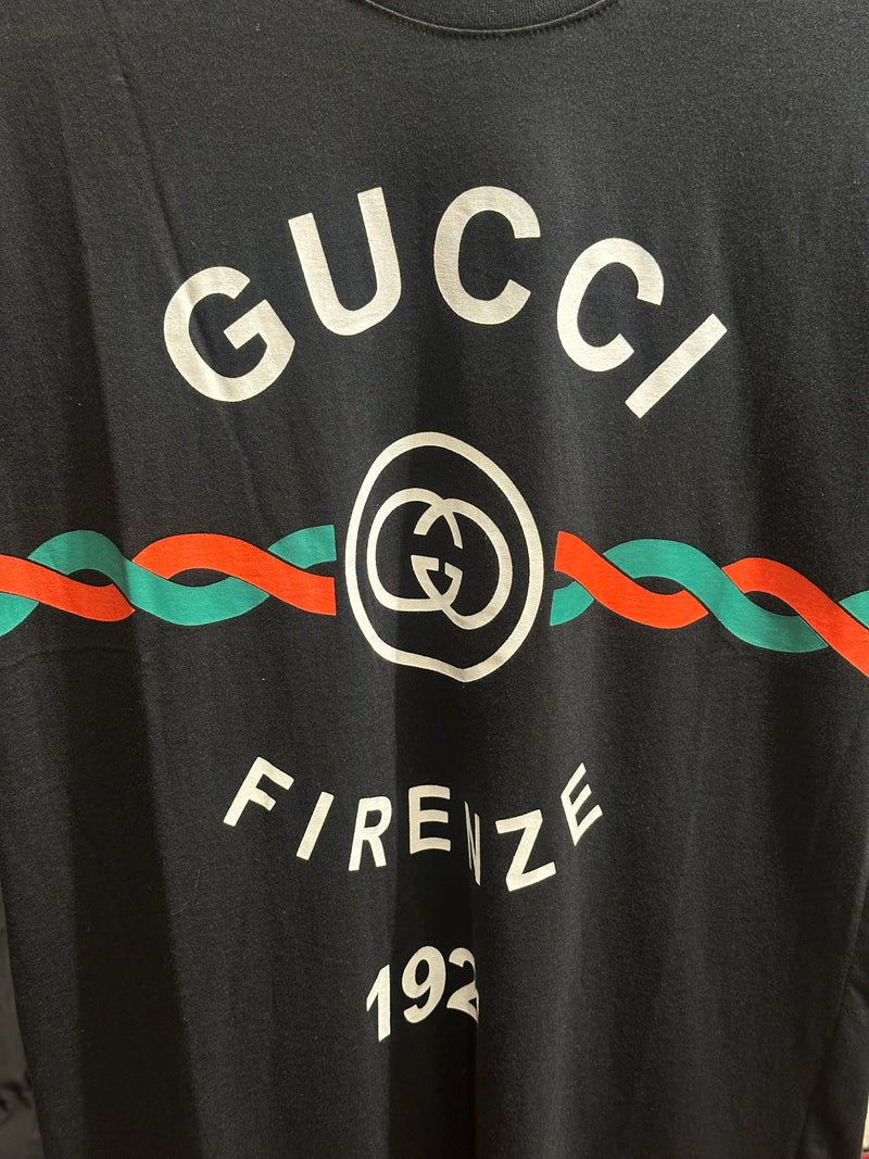 Camisa Gucci Firenze Black - Pronta Entrega