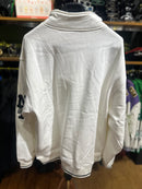 Jaqueta Supreme Pullover Half Zip Milano Branca - Pronta Entrega