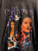 Camiseta Rihanna Vintage Destonado - Pronta Entrega