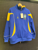 Jaqueta Jordan Brasil Azul Amarelo 2026/27 - Pronta Entrega