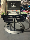 Óculos Louis Vuitton Retangular Armação Verde Lente Preta - Pronta Entrega